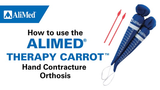 How to use the AliMed® Therapy Carrot™ Hand Contracture Orthosis