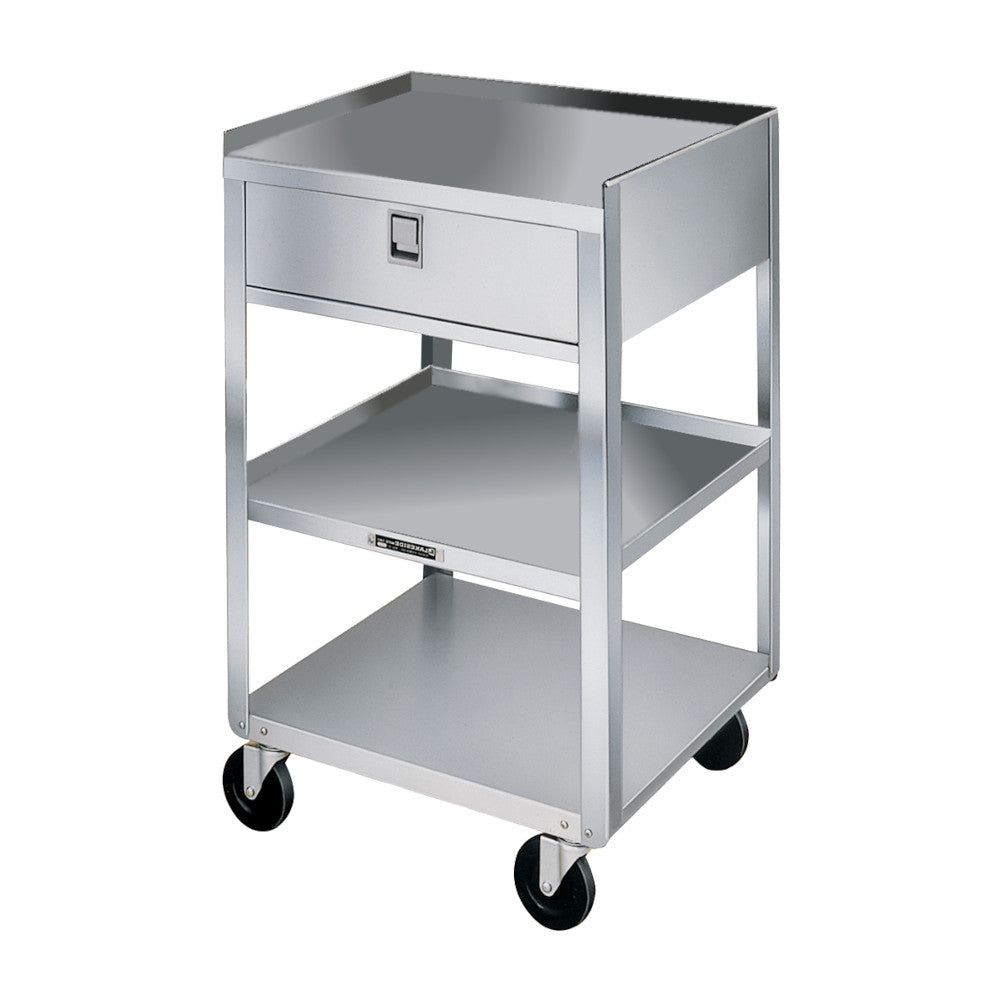 stainless steel equipment stand with 1 drawer