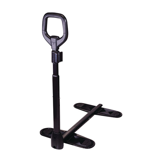 Stander CouchCane, a black support handle with a wide base, designed to assist users in standing up from a couch.