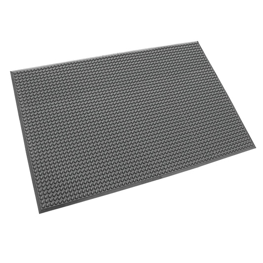ERGOMAT Basic Bubble Anti-Fatigue Mat with textured surface of small round bumps, designed to reduce fatigue for users.