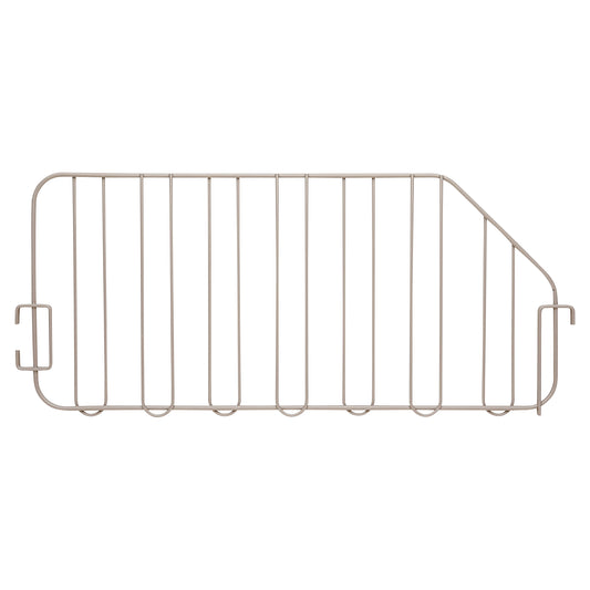 Metro IVBD Divider for MetroMax IV Storage Basket, featuring a metal grid design with hooks on both sides for attachment.