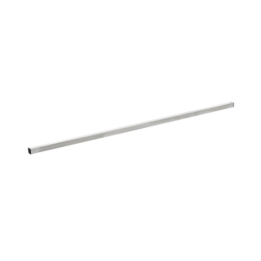 A long, thin metal bar labeled "Additional Support for Metro High Profile Sterile Wrap Rack" on a white background.