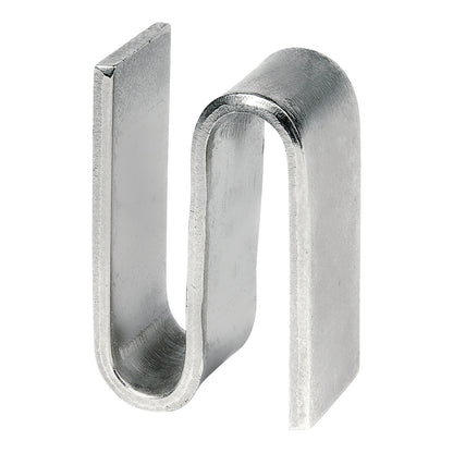 Metal S-Hook for AliMed Standard-Duty Wire Shelving, featuring a U-shaped design made of a smooth, silver material.
