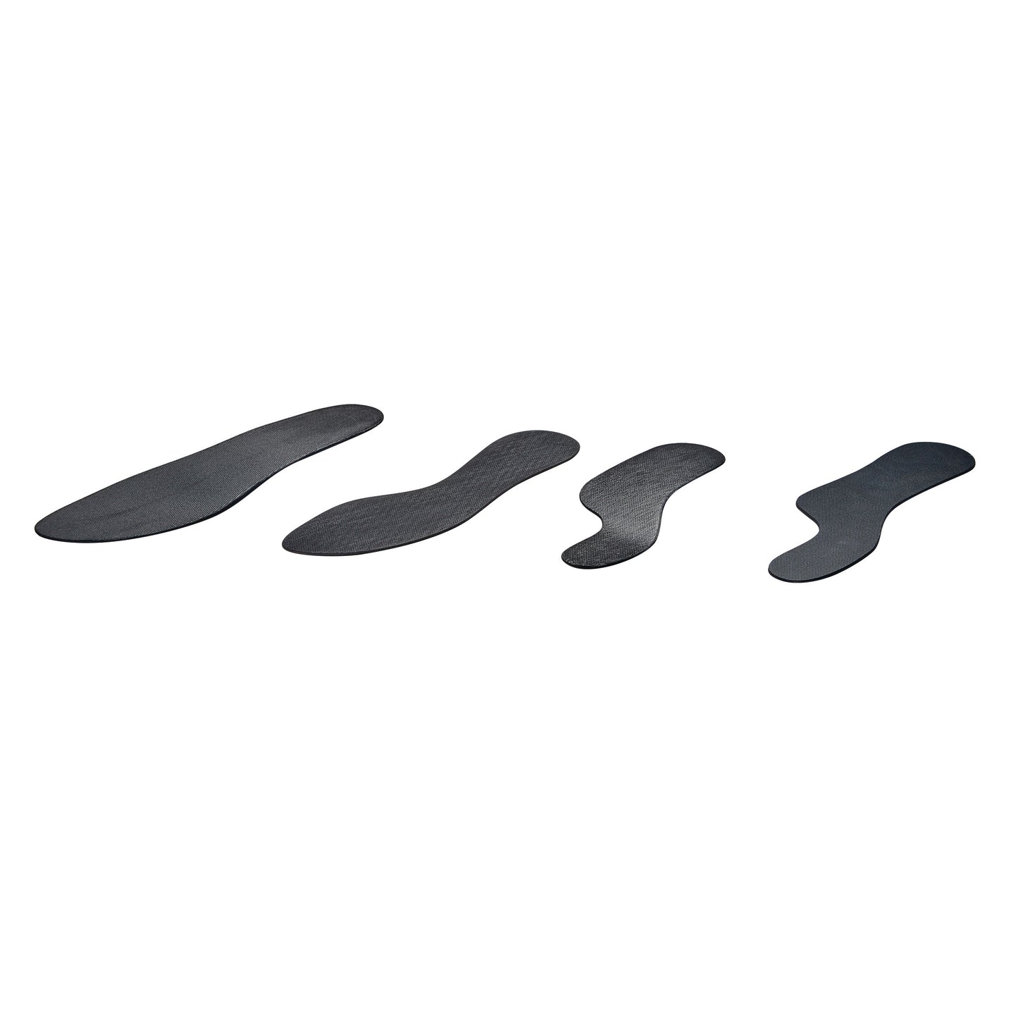 Four Carboplast Thermoplastic Contoured Plates in various sizes are shown on a white background.