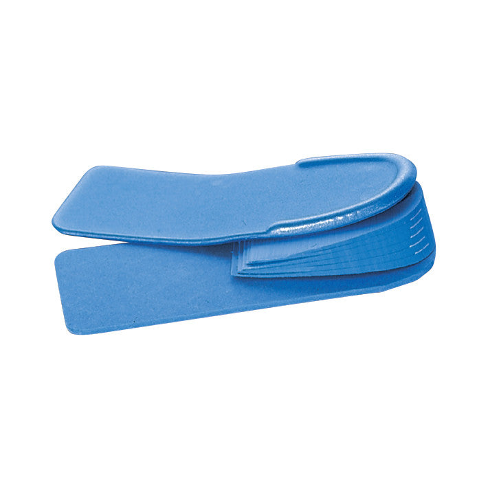 Replacement Tri-Level Insole for AliMed Achilles Tendon Walker features a blue, layered design for adjustable support and comfort.