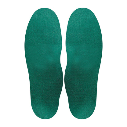 Green "Hapad Comf-Orthotic Sports Replacement Insole" shown side by side on a white background.
