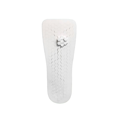 The DARCO DUO Pro Wound Care Shoe features a white base with a hexagonal pattern for wound care, promoting healing and protection.