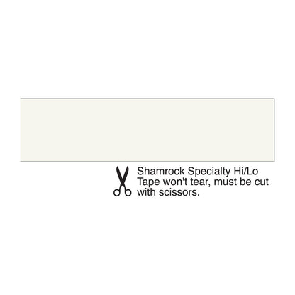 Cloth Tape for Hi/Lo Temperature by Shamrock Specialty. The tape won't tear and must be cut with scissors.