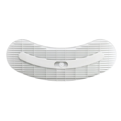 A BeasyGlyder transfer board, designed for patient mobility. It is white, curved, and features a grooved surface.