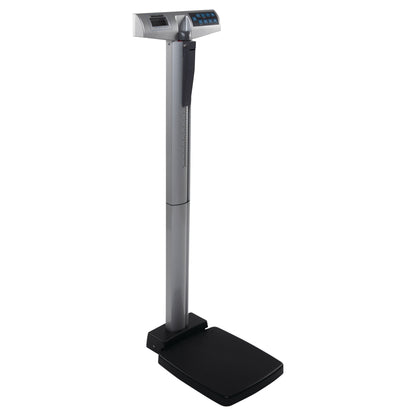 Health o meter Professional 500KL Digital Physician Scale features a tall column, digital display, and large platform.