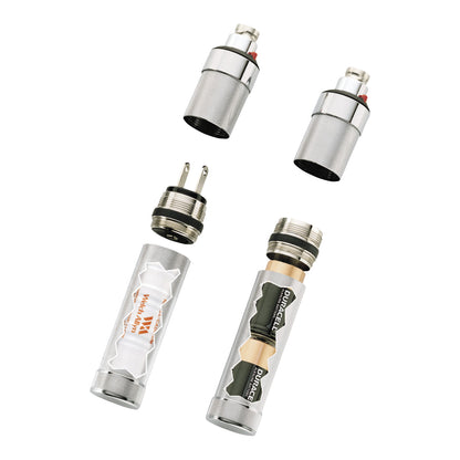 Welch Allyn 3.5V Convertible Plug-In Handle components, including plug, battery compartments, and textured grips, are shown disassembled.