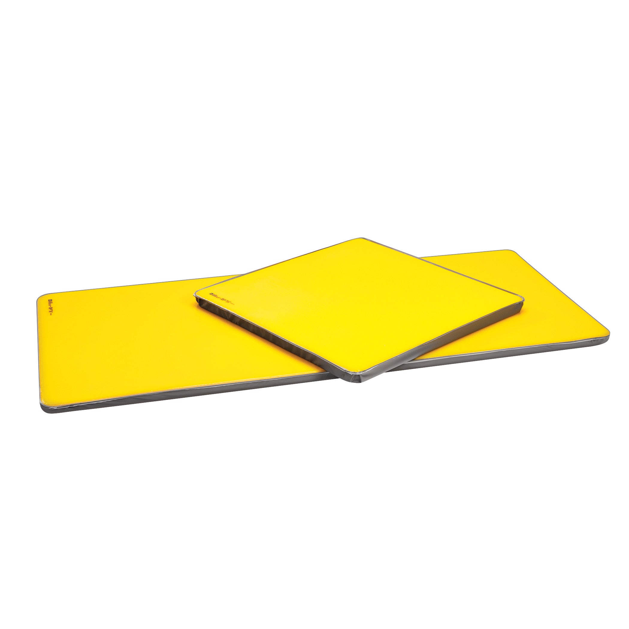Two yellow AliMed AliLite Surface Overlays, one small and one large, layered on top of each other against a white background.