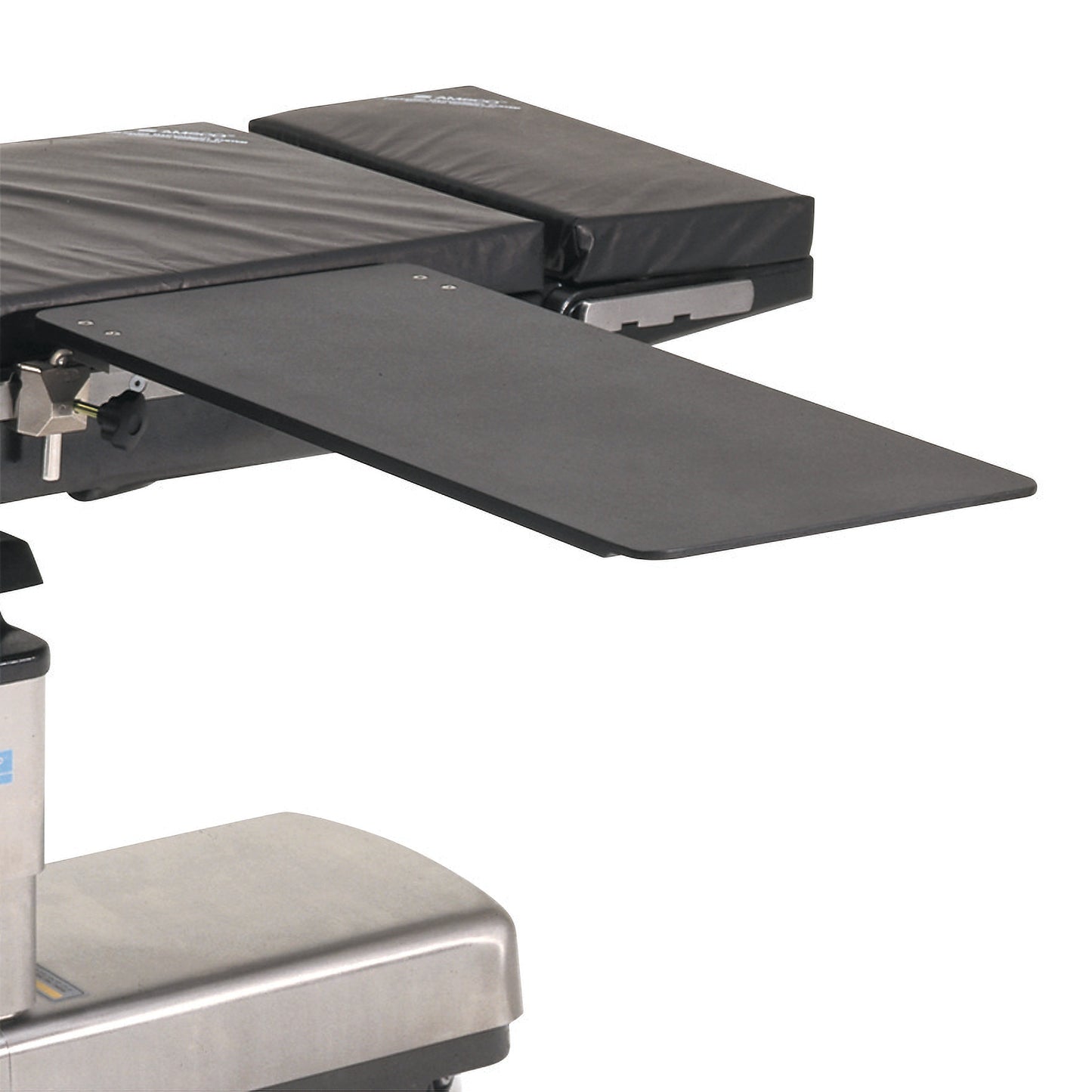 Hand Table Pad for Allen Carbon Light Rectangular Hand Table, featuring a cushioned support surface and a flat rectangular extension.