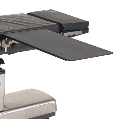 Hand Table Pad for Allen Carbon Light Rectangular Hand Table, featuring a cushioned support surface and a flat rectangular extension.