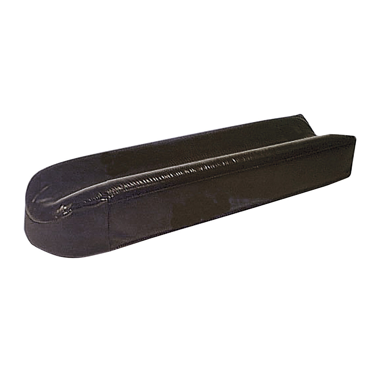 AliMed Gel Composite Contoured Armboard Pad, a black cushioned pad with a contoured shape, likely for medical use.
