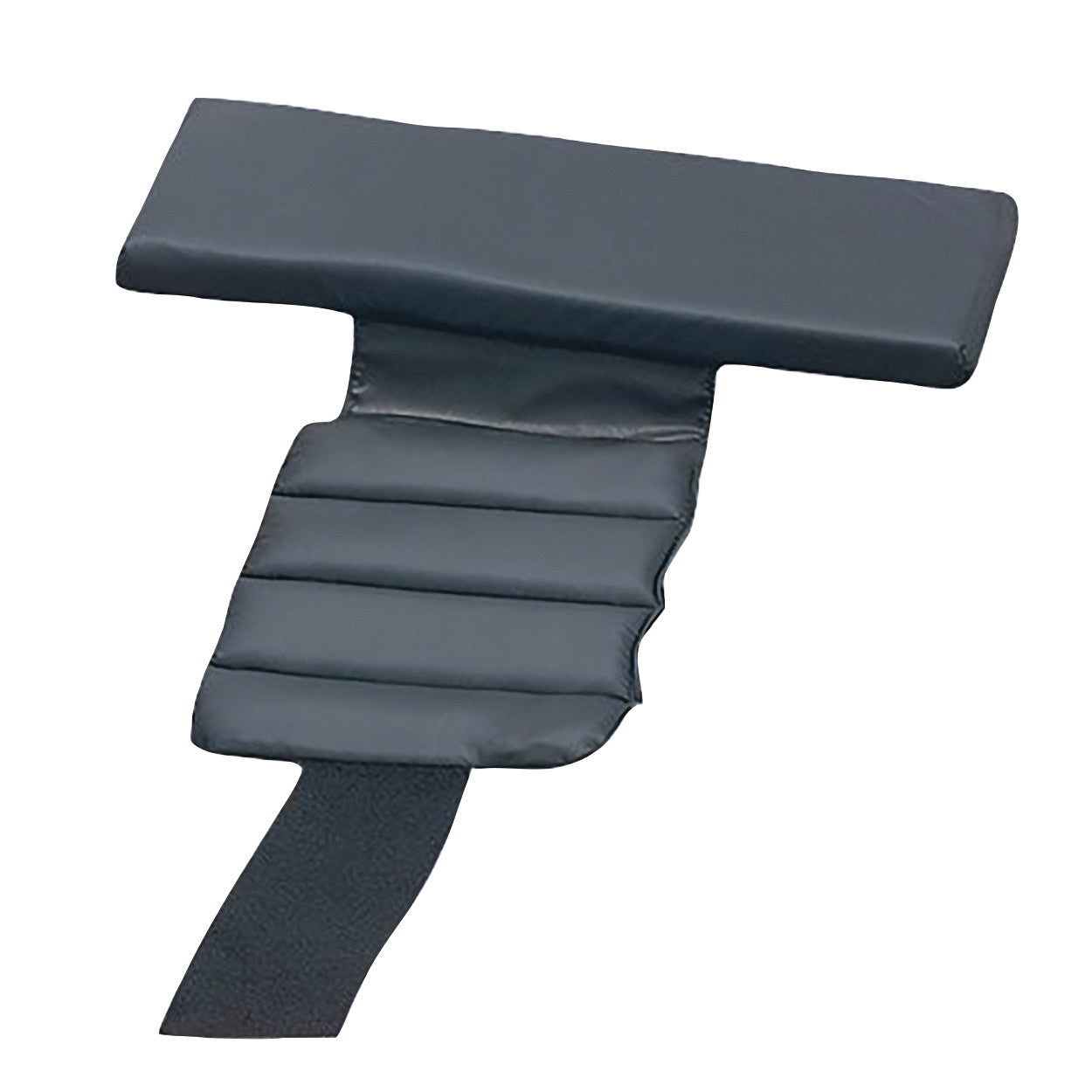 Armboard Pad for Allen Multi-Task Armboard with Clamshell Strap, featuring a cushioned pad and adjustable black strap for support.