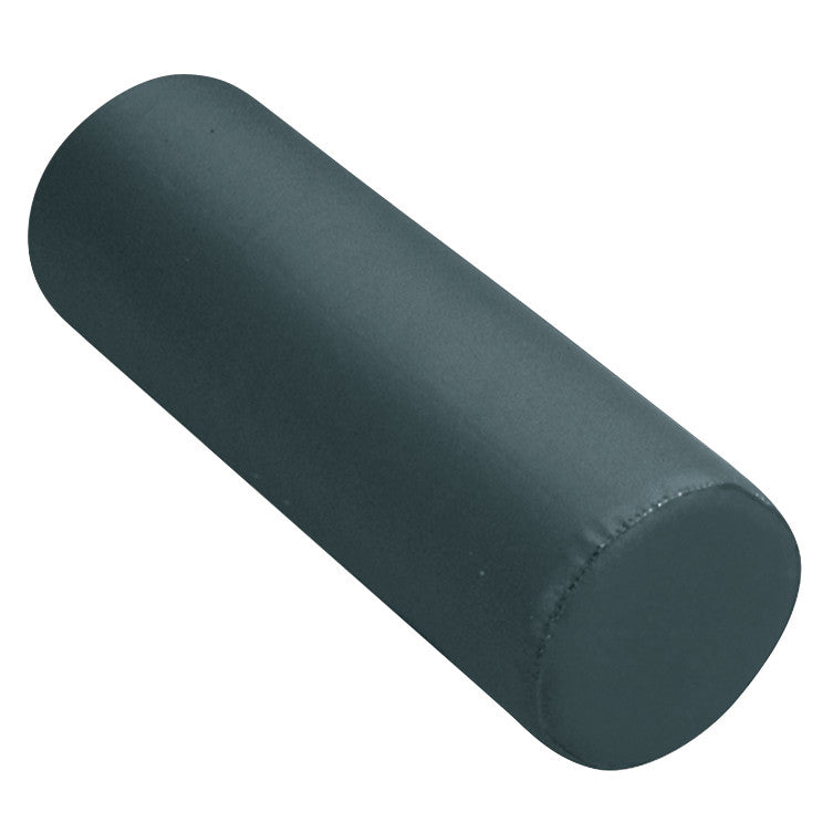 A black AliMed Positioning Roll, cylindrical in shape, shown against a white background.