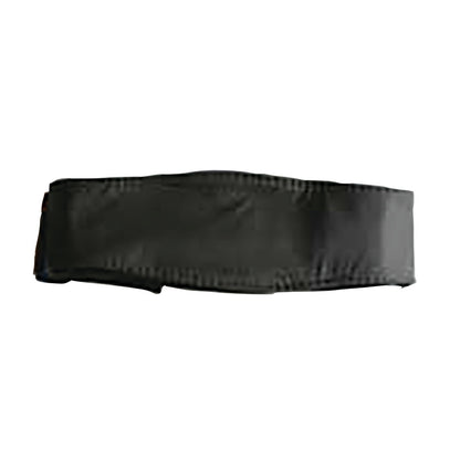 Black Replacement Chin Strap for Orthopedic Beach Chair Positioner System, featuring adjustable fabric with stitched edges.