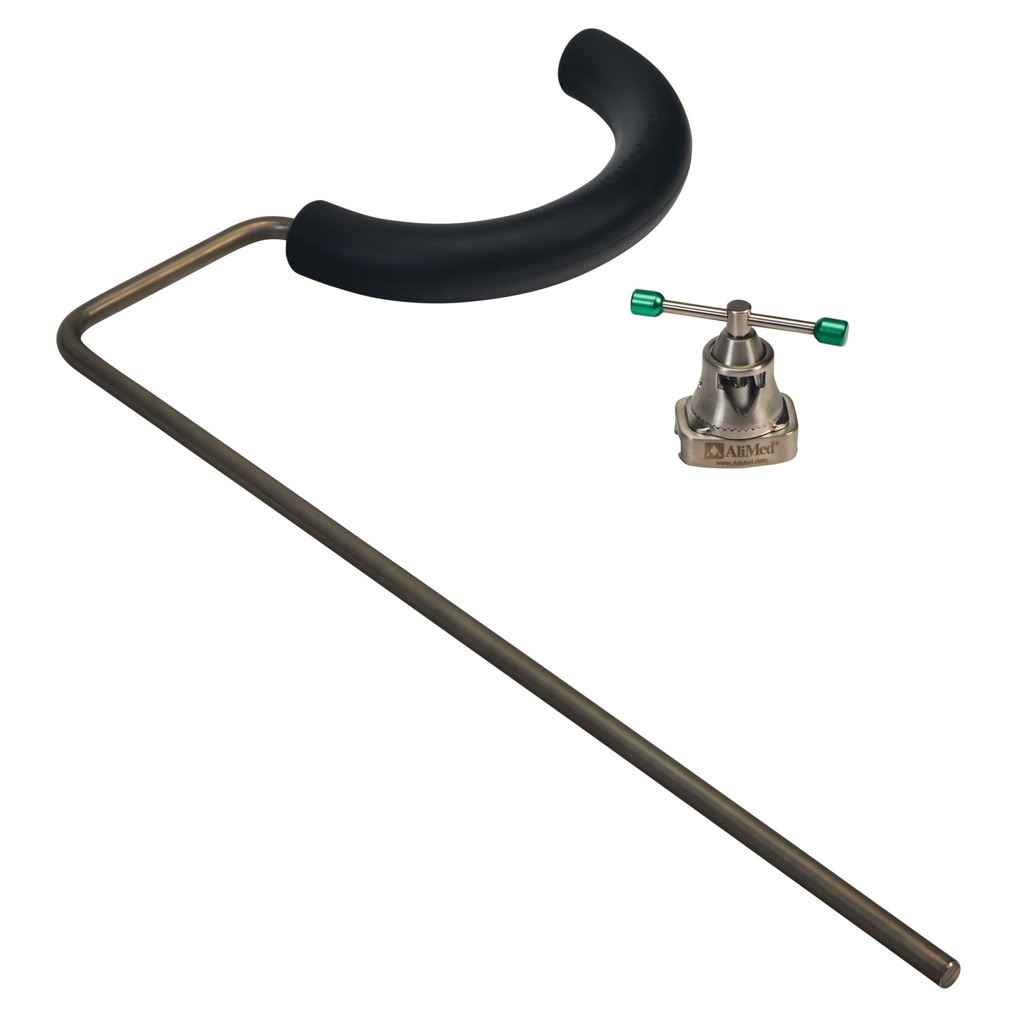 AliMed Single-Leg Prepper and Clark Socket Plus Kit includes a U-shaped padded handle and an adjustable metal socket.