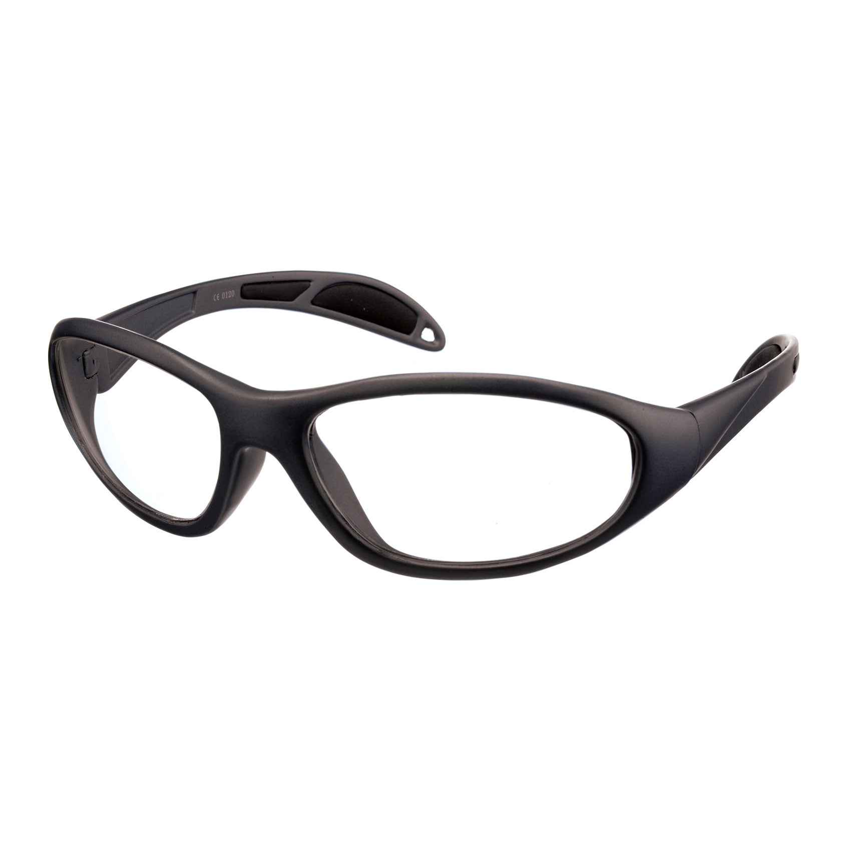 Ultralite Wraparound Radiation Protection Glasses, Regular, Bifocal, Black
