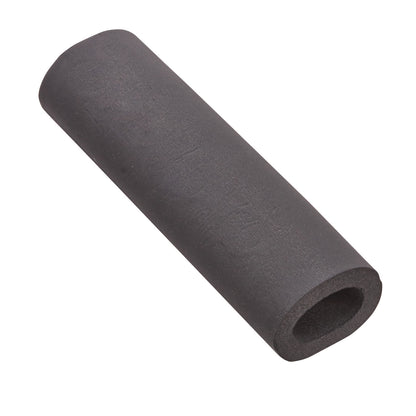 A cylindrical black foam tube titled "Replacement Pad for AliMed Total Knee Replacement (TKR) Support," with a hollow center.
