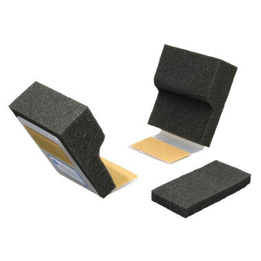 Three Universal Octopaque Pediatric Positioners, featuring black foam with a supporting base for securing items.