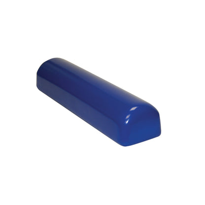 Skillbuilders Half Roll, a blue, semi-cylindrical foam positioning aid with a smooth surface, is shown against a white background.