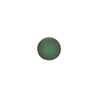 A green Rebounder Medicine Ball is centered on a white background.