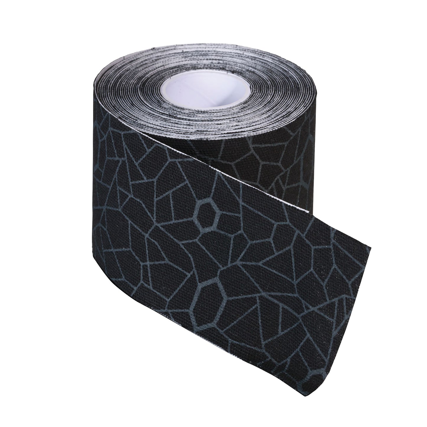 Kinesiology Tape, Black/Grey, 2"W x 16-1/2'L, Roll