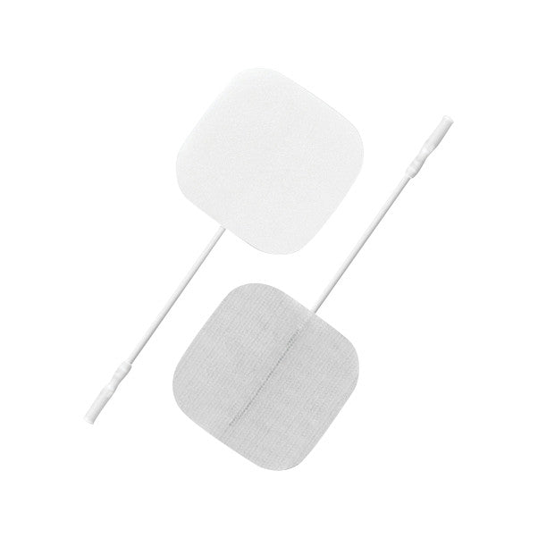 Two PALS Reusable Neurostimulation Foam Electrodes with square pads and connected wires are shown on a white background.