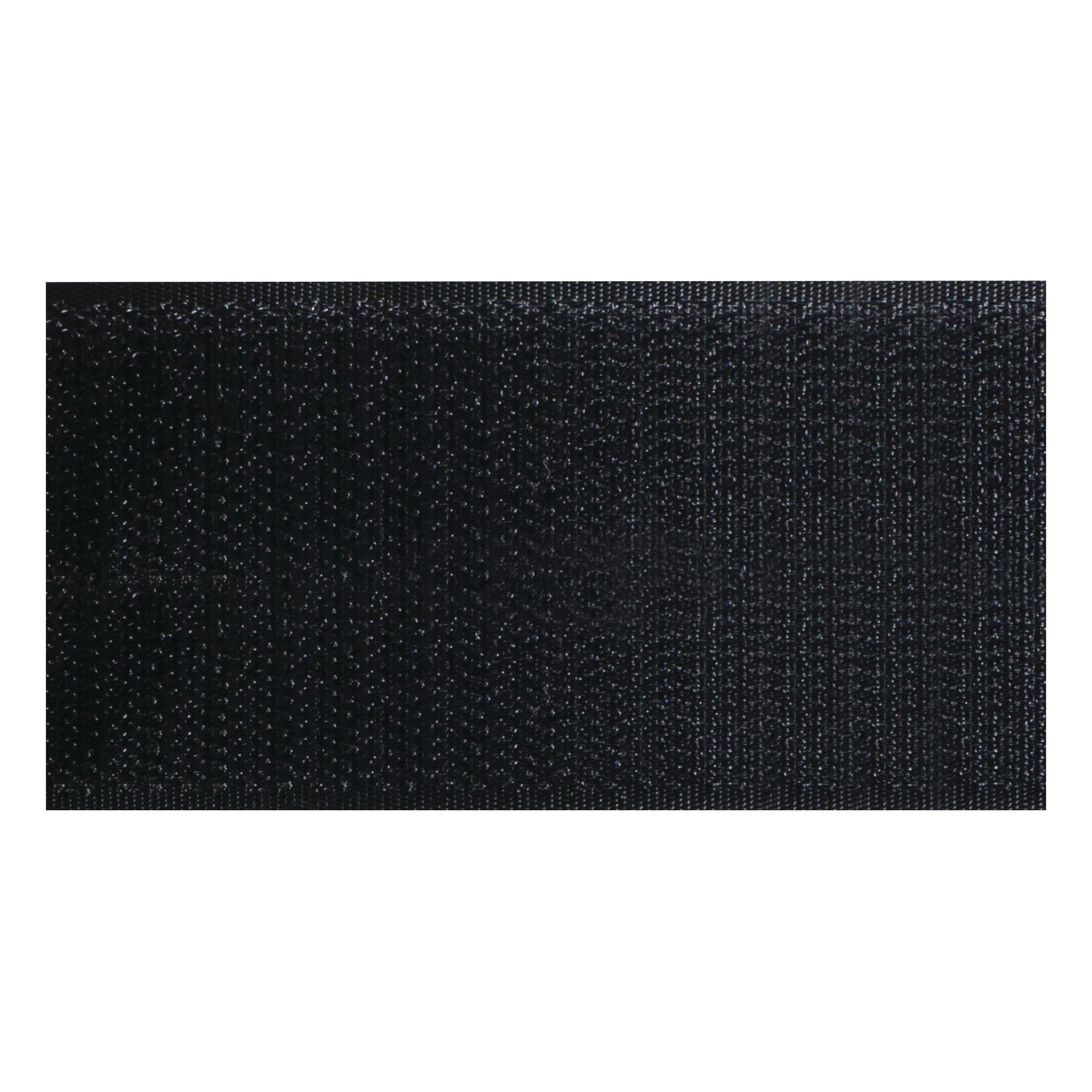 Black VELCRO Brand Adhesive-Backed Medical Hook Tape with a textured surface.