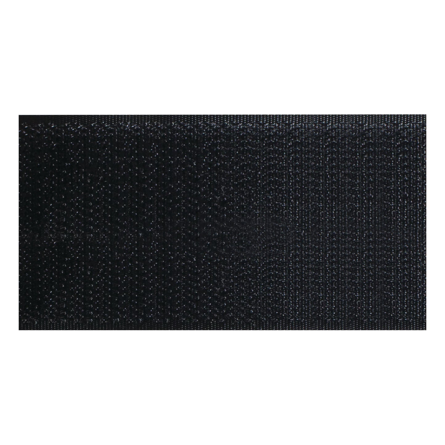 Black VELCRO Brand Adhesive-Backed Medical Hook Tape with a textured surface.