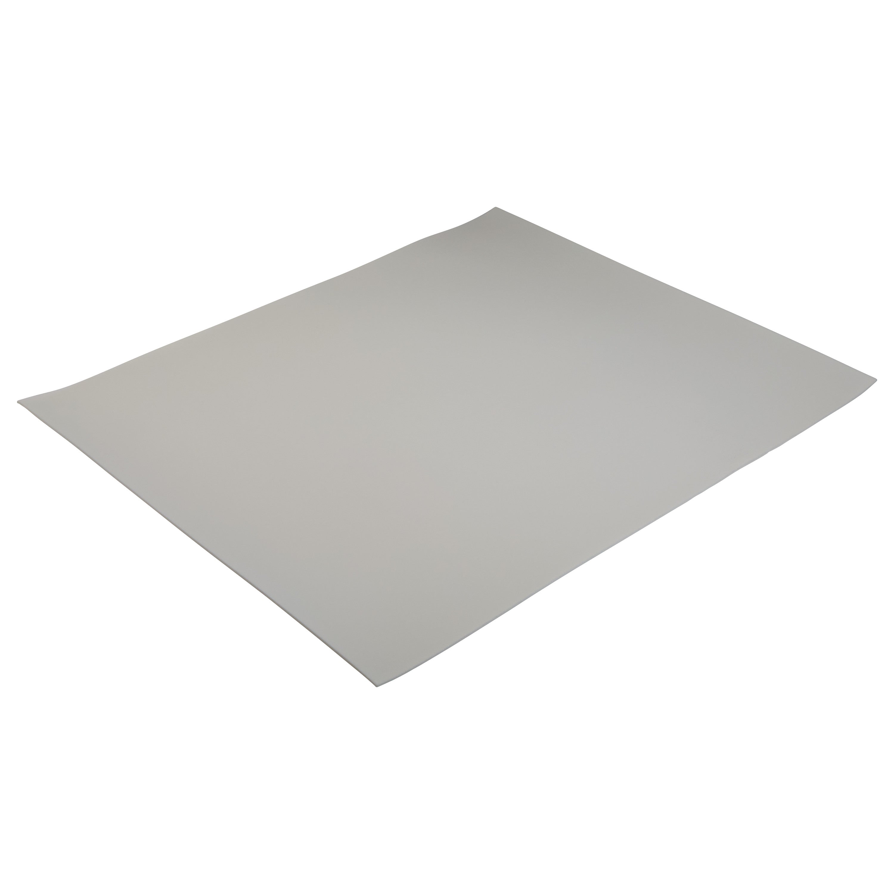 A large, flat sheet of AliMed AliPlast 4E foam, light gray in color, shown on a plain white background.