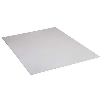 A sheet of AliMed Plastazote #2 foam is shown, angled view. The sheet appears smooth, flat, and is light gray in color.