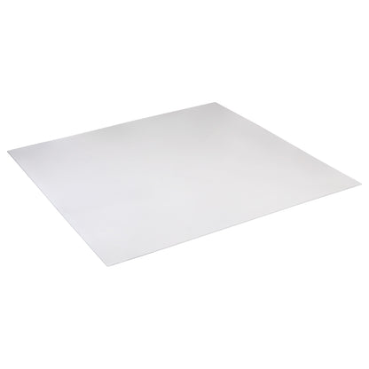 A white Plastazote #1 foam sheet shown from an angle on a plain background.