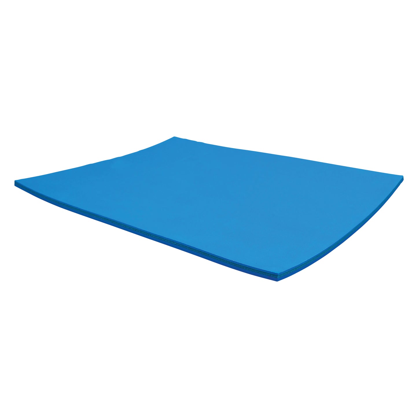 A blue 1/4"H Trilaminate Orthotic Combination Sheet with ThermoSKY/PPT/ThermoSKY, shown on a white background.