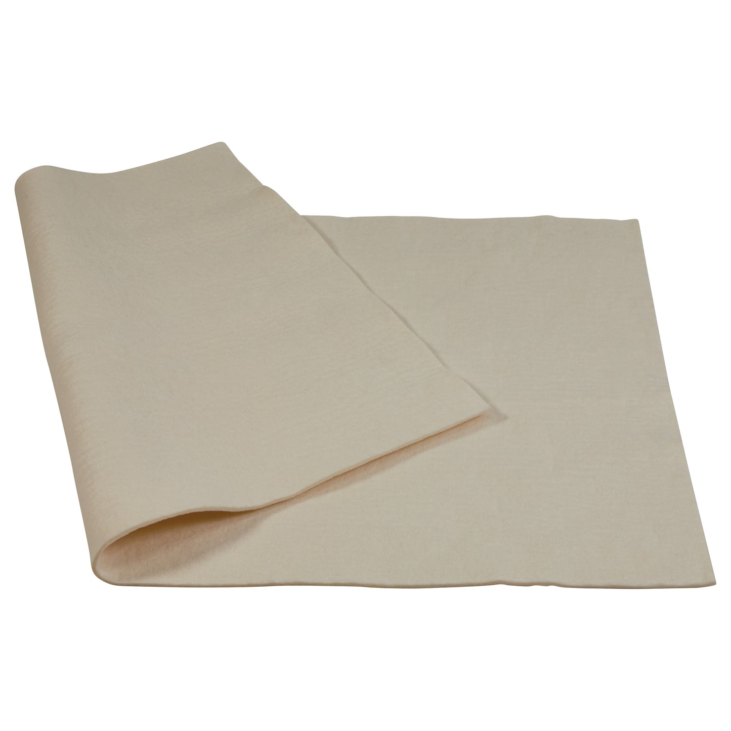 A large sheet of beige Orthopedic-Grade Felt Padding is shown partially folded on a white background.