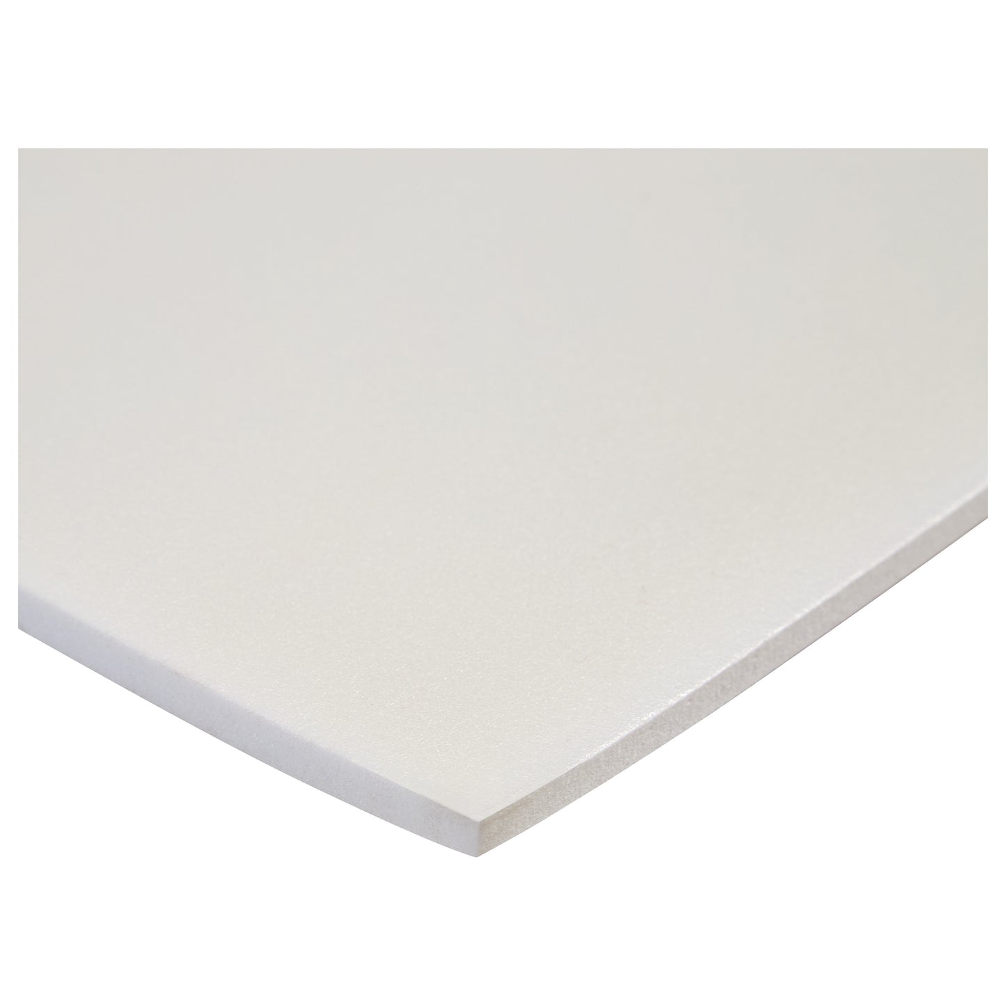 A close-up of the AliMed AliPlast 6A foam sheet, showing its smooth, light-colored surface and thin edge.