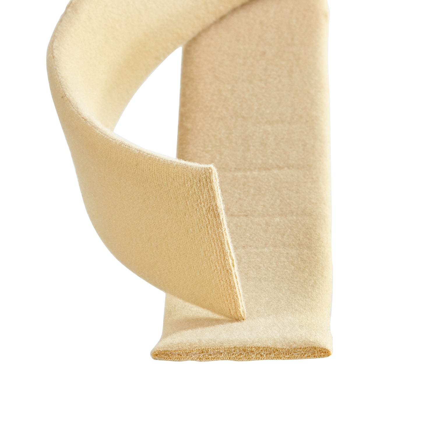 Close-up of AliMed Beta Pile II Loop, a beige, textured fabric strap used for securing or fastening items.
