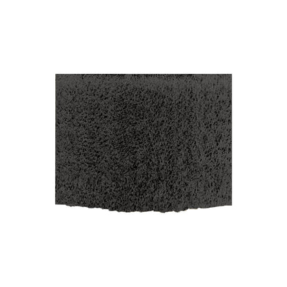 Close-up of VELCRO Brand Loop, showing a textured black fabric with a looped surface.