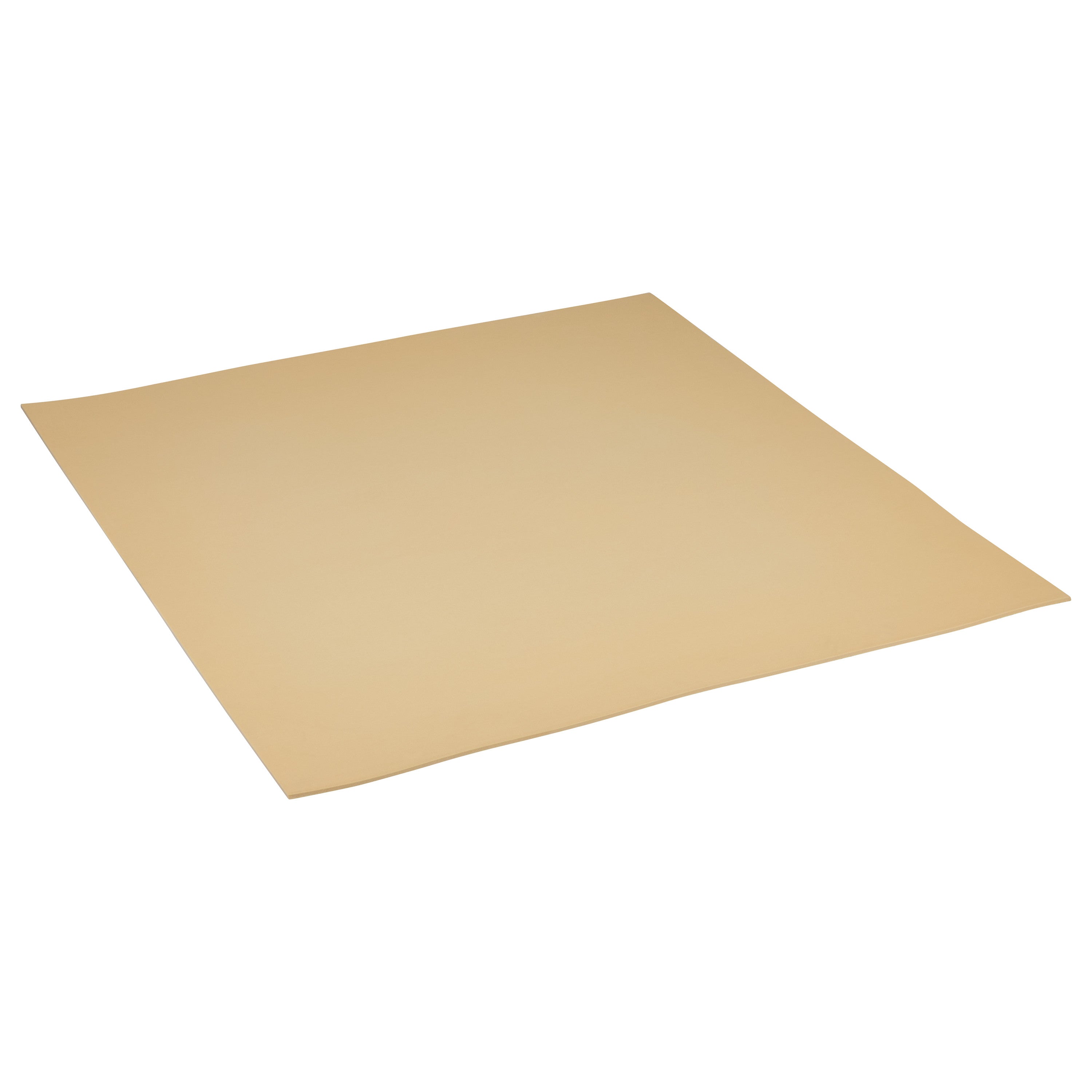 A square sheet of AliMed NickelPlast-S, a beige orthopedic plastic, is displayed on a white background.
