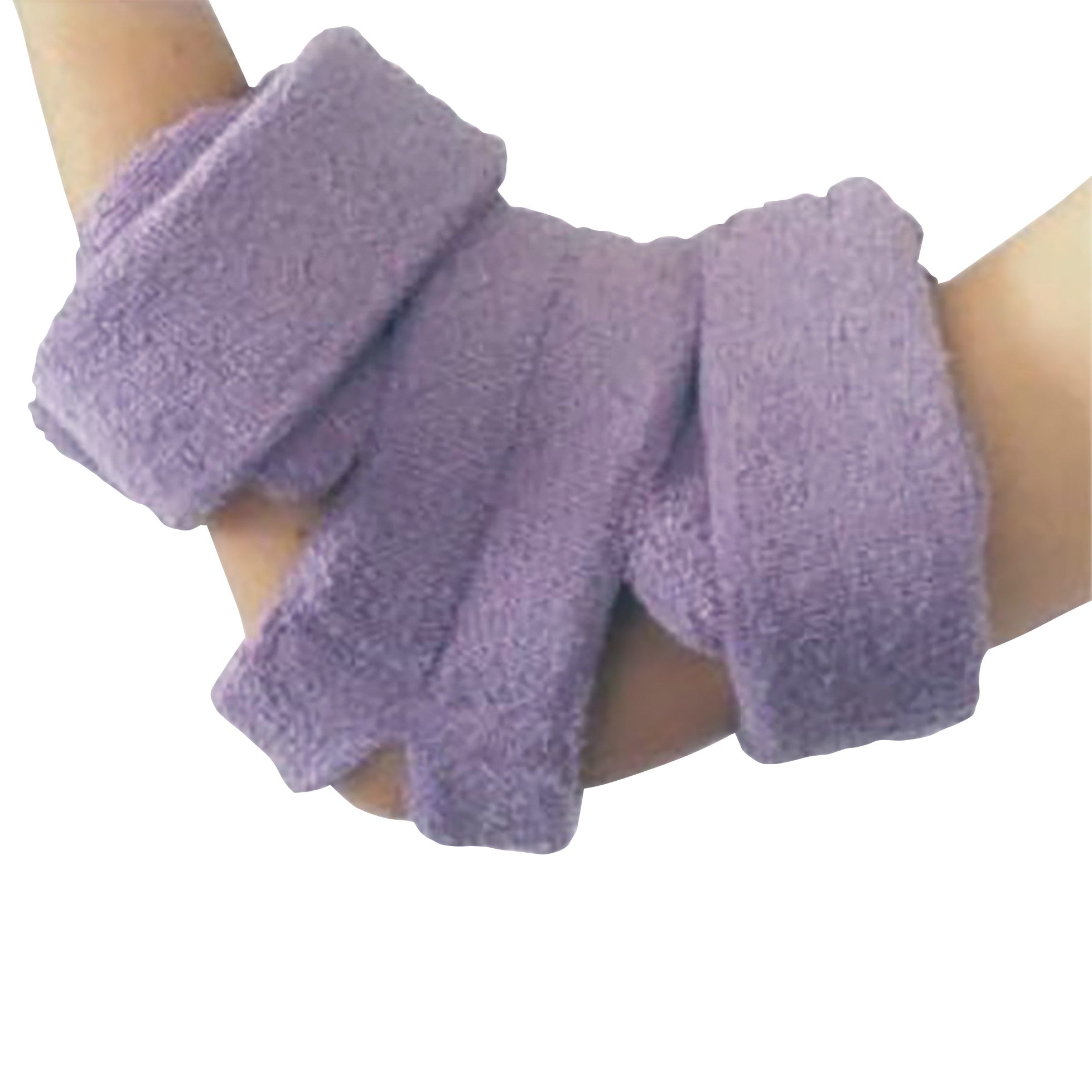 Pediatric Goniometer Elbow Orthosis, Terrycloth Cover, Purple, Small