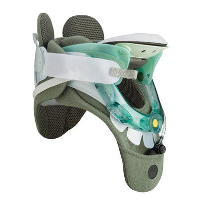 The Aspen Medical Vista MultiPost Therapy Collar features adjustable straps, durable padding, and a translucent design for neck support.