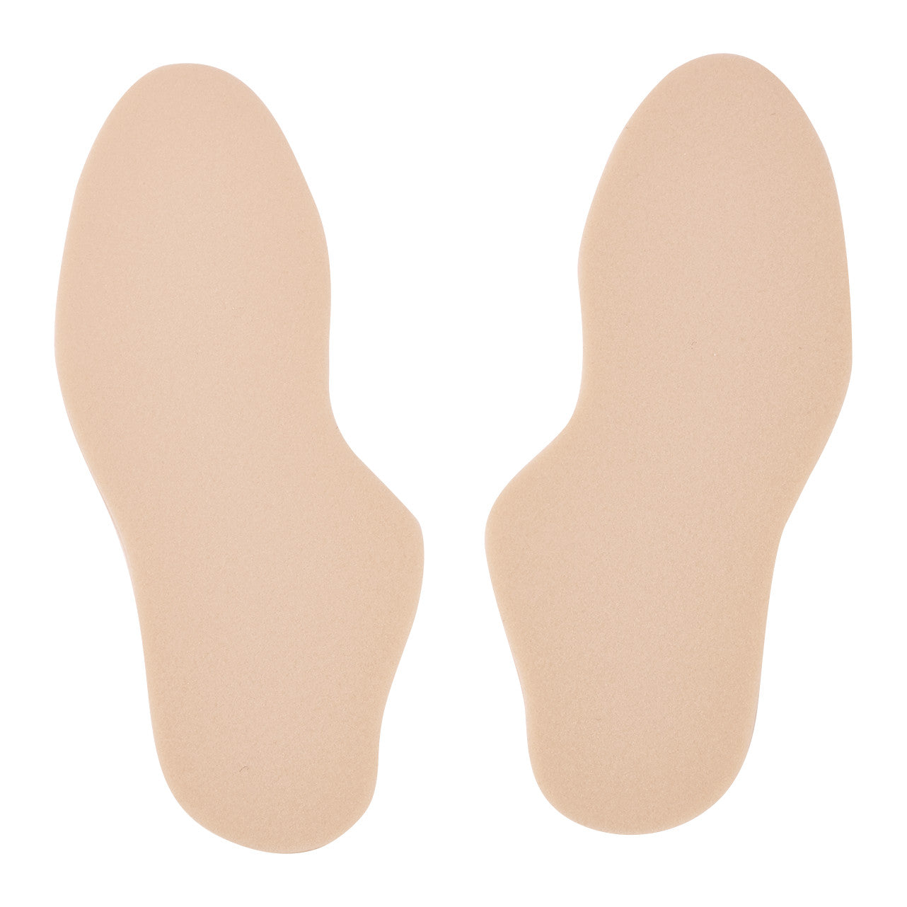 A pair of beige AliMed Plastazote Insoles, designed to provide cushioning and support, is shown against a white background.