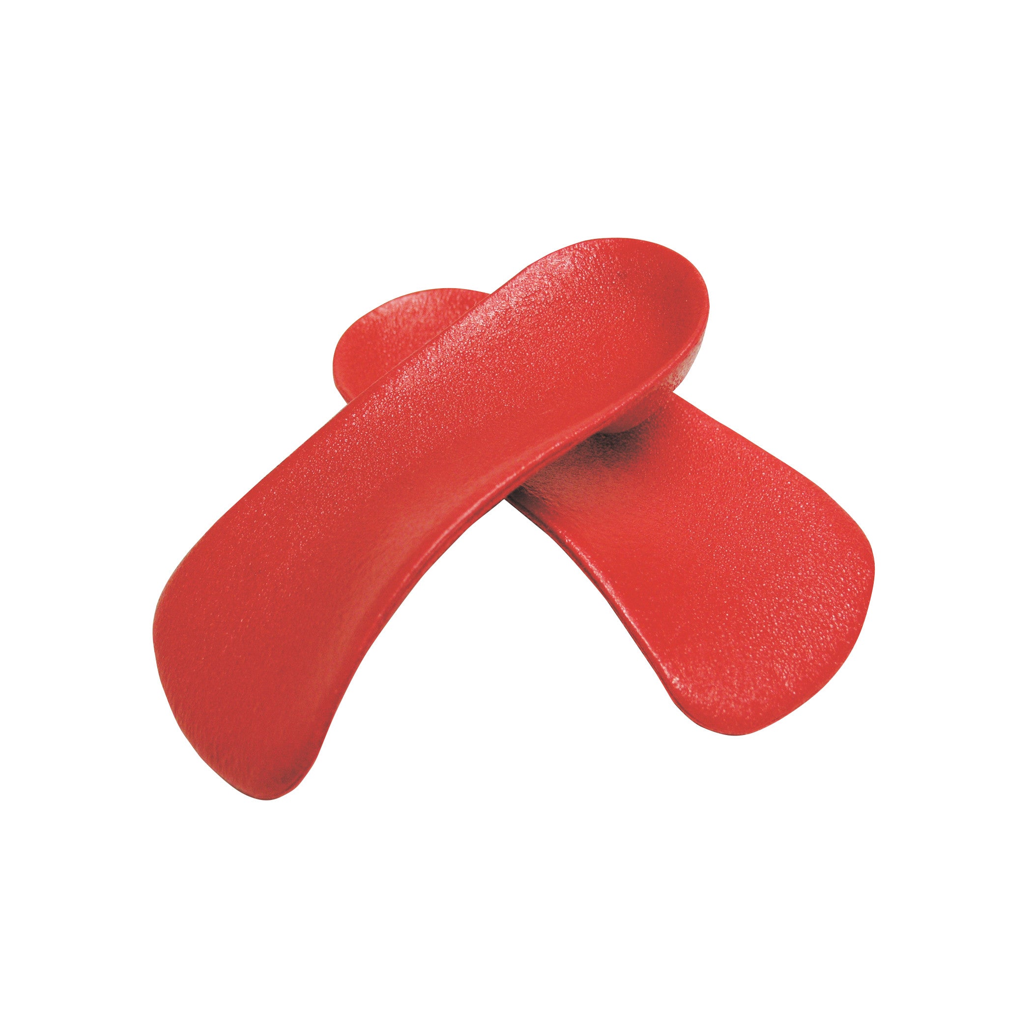 Red Arch Angels Insole, designed for support, shown in an overlapping arrangement on a white background.