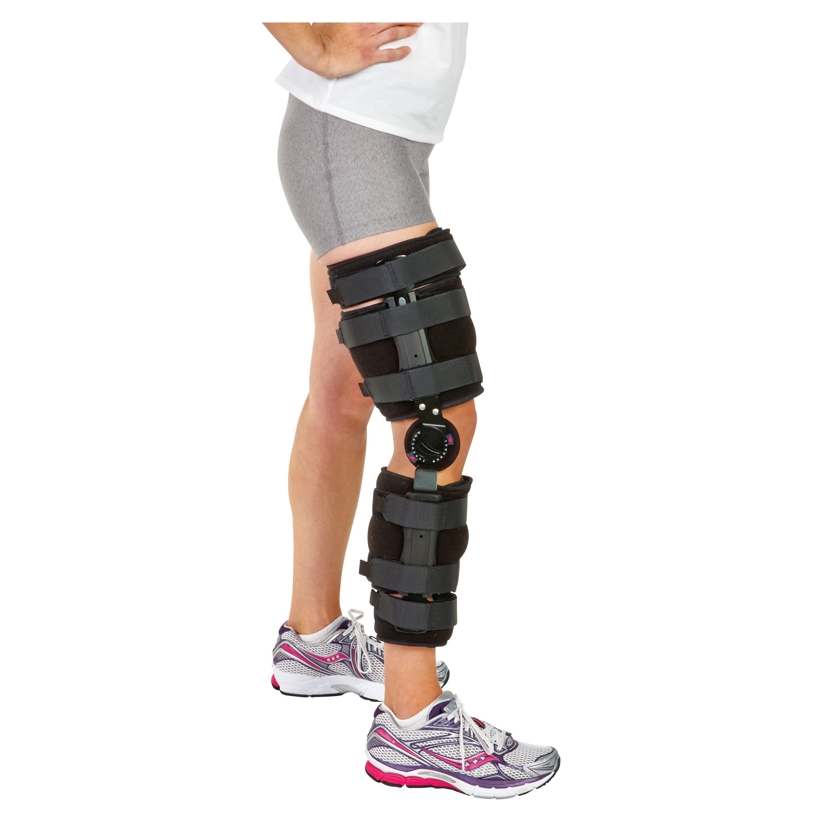 AliMed® FREEDOM® comfort™ Post-Op Knee Brace with ROM Fast Set Hinge