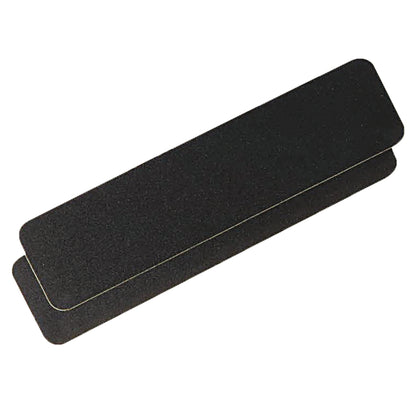 A black Anti-Slip Adhesive Tape with rounded corners, designed for providing traction and preventing slips.