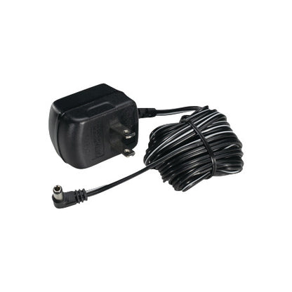 AC Adapter for UMP Infrared Bedside Alarm with a black plug and coiled cord, featuring a right-angle connector.
