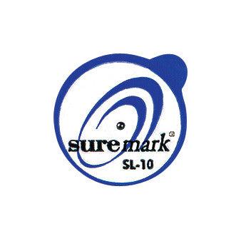 Logo featuring a blue spiral design with the text "suremark SL-10." Suremark Original Skin Marker branding is included.