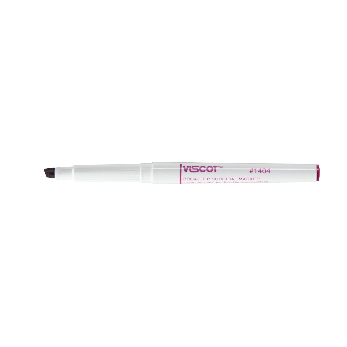 A Viscot Precision Surgical Skin Marker with a broad tip, shown uncapped against a white background.